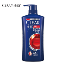 清扬/CLEAR  男士多效水润型 三重净屑 洗发露  去屑 蓝瓶CRT YC 650G