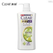 清扬/CLEAR 控油平衡型 三重净屑 洗发露  去屑 白瓶CRT YC 650G