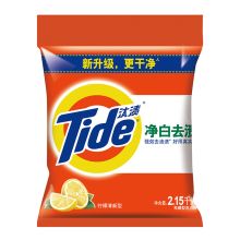 汰渍 2.15kg 净白去渍柠檬清新洗衣粉（6包/件）（单位：件）