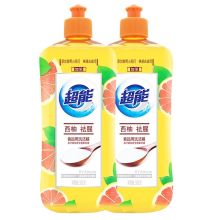 超能 西柚祛腥离子去油食品用洗洁精 500g 单位：瓶