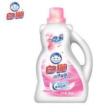 白猫 3KG 洁净柔香洗衣液 （4瓶/箱） 白色（单位：瓶）