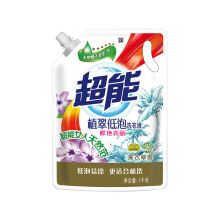 超能 鲜艳亮丽植翠洗衣液1kg（单位：瓶）