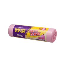 妙洁（MIAOJIE） MBGRMP-A 点断式垃圾袋中号粉色45*50cm 30只/袋 粉（单位：包）