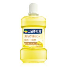 三金 西瓜霜漱口水清怡柠檬清心舒爽清新口气500ML