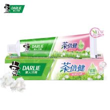黑人/DARLIE 茶倍健茉莉白茶 牙膏 呵护牙龈 防蛀牙140g