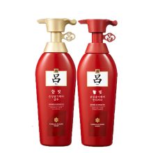 吕/Ryo 红吕 洗护套装 含光耀护 营润修护 通用规格,洗发水400ml+护发乳400ml