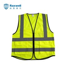 Raxwell RW8104 raxwell RW8104 反光背心 多口袋马甲 荧光黄 均码 (单位：件） (单位：件)