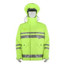 瑞道 RD-2033 特氟龙处理变化斜春亚纺3M反光雨衣  （单位：件）