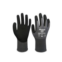 多给力(Wonder Grip) WG-502 1双 通用透气型作业手套透气防滑耐磨劳保防护手套 10/XL 灰色(单位：包)