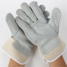 铂翔（BOXIANG）花皮手套 牛皮透气防油防滑耐磨 浅蓝色 起订量：100副 H 单位：副