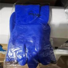 美康 中号 全浸塑手套 加绒 (单位:副) 蓝色