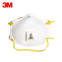 3M 8515 防金属烟电焊烟焊接防尘雾霾PM2.5 口罩带呼吸阀10个装口罩 单位：只
