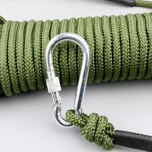 九头鸟 GD-AQS 80米带双给钩8mm 登山绳 绿色 （单位：条）