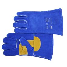 AP AP-1201 ^ 35cm彩蓝色护掌烧焊手套 M-XXL