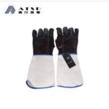 奥汀斯登/ATSD 帆布衬皮 长袖  焊工手套 电焊用 1双