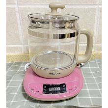 小熊 YSH-B18W2 1.5L 多功能智能家用办公室养生壶 透明色 （单位：个）