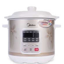 美的 MD-BGS40D 4L白瓷釉电炖锅 金色