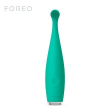 斐珞尔 FOREO 逸萨 ISSA MIKRO智能电动硅胶牙刷 宝宝儿童训练式低频震动声波电动牙刷 奇异绿