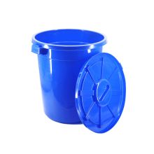 利来 140L 大垃圾桶 带盖 塑料 蓝色 单位:个