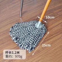 国产 10公分 拖地拖把家用宿舍棉线吸水木杆墩布（单位：把）