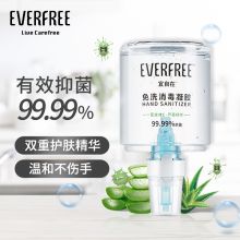 宜自在 1901 免洗消毒凝胶75%酒精儿童学生杀菌抑菌 1200ml 单位：瓶 透明