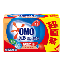 奥妙/OMO 99超效 ^ 洗衣皂 200g*2