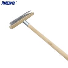 海斯迪克 HKW-92 20cm整套(带把) 钢丝刷甲板刷钢丝金属表面清洁刷 本色（单位：套）