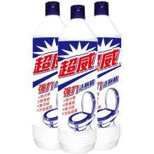 超威 500g*3瓶 洁厕精 卫生间厕所马桶除臭除菌去异味除尿垢深层清洁剂洁厕灵洁厕精（单位：组）