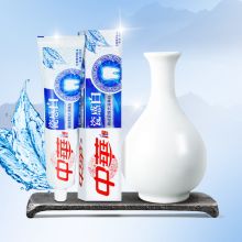 中华 牙膏 瓷感白冬青薄荷味 180g 单位：瓶