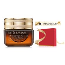 雅诗兰黛 15ml礼盒装 小棕瓶特润修护精华眼霜  (单位:套)