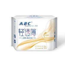 ABC K13 卫生巾 轻透薄棉柔表层 8片