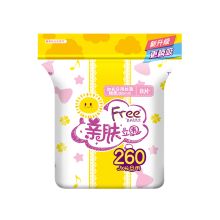 ABC T85 卫生巾 飞彩色亲肤立围260加长日用丝薄棉柔表层 8片