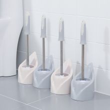 京惠思创  JH5006  单个装 马桶刷 多功能不锈钢把套刷 灰色 (单位:套)