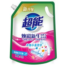 超能 双离子焕彩新生洗衣液晨露栀子花香袋装 1kg 单位：袋