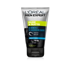 欧莱雅/LOREAL 男士控油炭爽冰感 洁面乳 YC  100mL