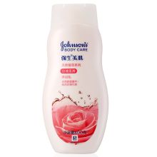 强生 美肌玫瑰柔滑沐浴乳400g 单位：瓶