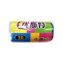 国产 20L 垃圾袋 蓝色 30个/卷（单位：包）