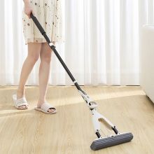 家杰 JJ-TJ18 对折式挤水胶棉拖把家用吸水海绵拖布33cm共2个胶棉头 单位:套