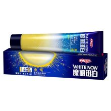 中华/Zhonghua 金纯魔丽迅白 冰晶双重薄荷味 耀眼白 牙膏  YC 170g