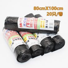 利得 0266 80*100cm 垃圾袋 黑色 20个/卷 50卷/箱（单位：箱）