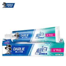 黑人/DARLIE 超白矿物盐 牙膏 去黄牙 去牙渍 通用规格,140g