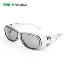 梅思安(MSA) 10108313 酷特-G防护眼镜 (透明镜框 防紫外线灰色镜片) (单位：副)