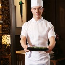 国产 男士 聚酯纤维+棉 厨师服 白色（单位：套）