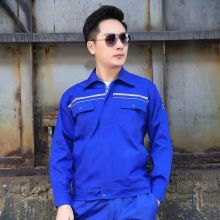 国产 2022防静电长袖工作服套装（上衣+裤子）藏蓝色 185/3XL (单位：套)