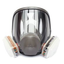 3M 6800+6001套装 全面型防护 防毒口罩面具 透明(单位:套)