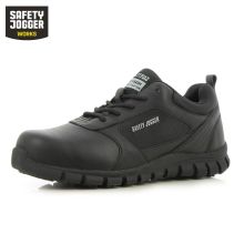 鞍琸宜Safety Jogger ligero安全鞋 纳米碳包头; 重量轻 高强度芳纶防刺穿中底 飞龙+天然橡胶大底35-47码（鞋码请备注）黑色 单位：双