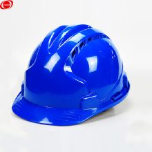 谋福CNMF 9180 高强度ABS透气安全帽工程帽防砸抗冲击建筑防砸安全帽可定制 （三筋透气ABS安全帽 蓝色） (单位：个)