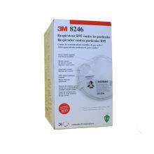 3M 8246R95 酸性气体 防尘口罩 20只装/盒 （单位：只）