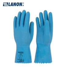 兰浪/LANON  SR230 进口加厚天然橡胶食品级 耐高温手套 防烫冷库防寒劳保耐磨杀鱼防滑 10双