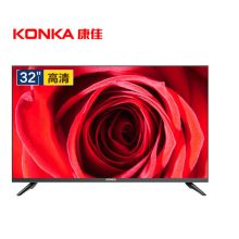 康佳 LED32E330C 32英寸 窄边高清液晶电视(含挂架安装/3年上门保修）黑色(单位：台）